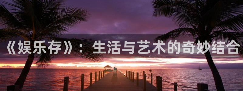 优游国际官网：《娱乐存》：生活与艺术的奇妙结合